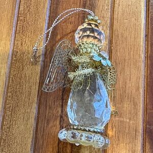 Roman Inc Crystal Birthstone Angel Ornament Vintage 1994 Taiwan
